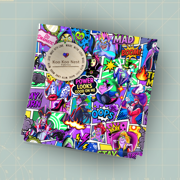 Magical Motif Villain Comic boy girl