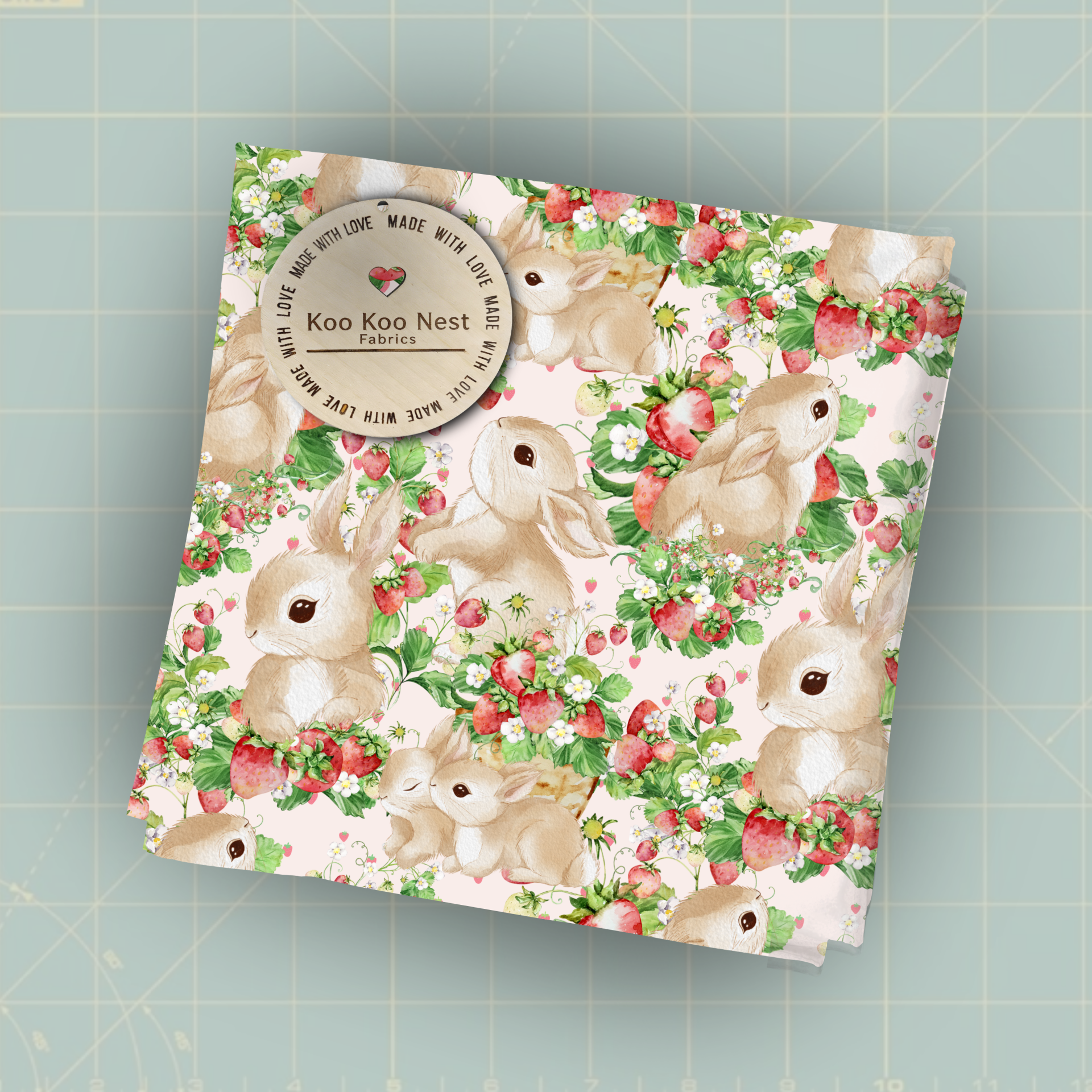 Strawberry Bunny Country girl