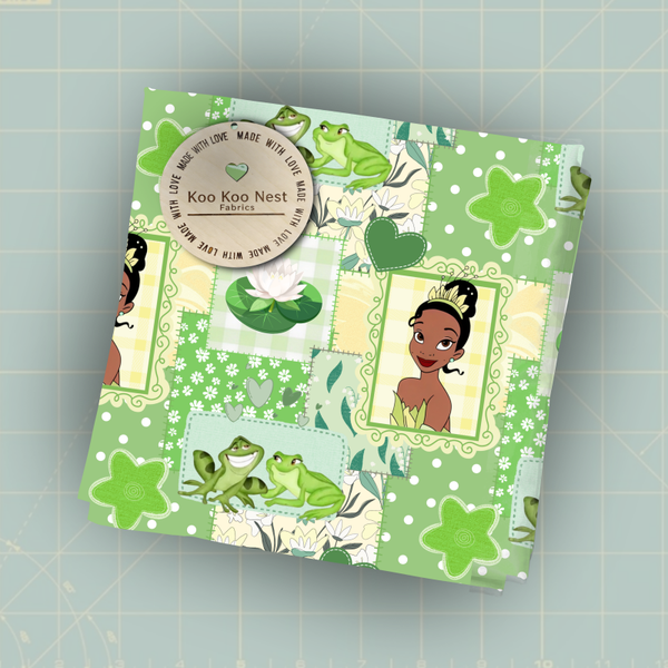 Princess Tiana Frog Girl