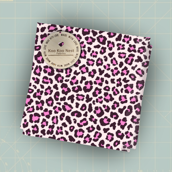 Pink B Leopard girl