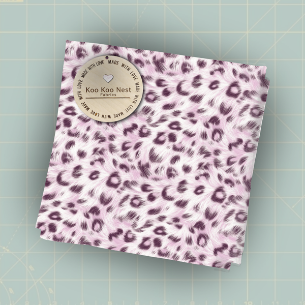 Pink Leopard Fuzzy girl