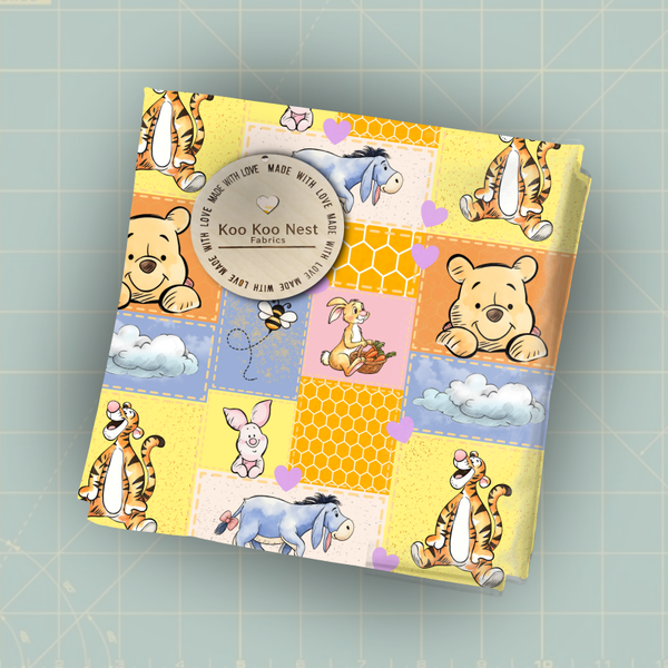 Pooh Bear Patchwork boy girl
