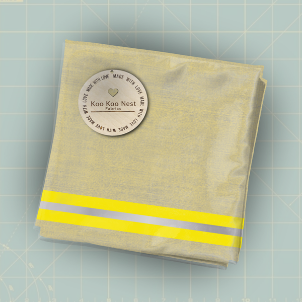Tan Firefighter Bunker Gear with reflective boy girl
