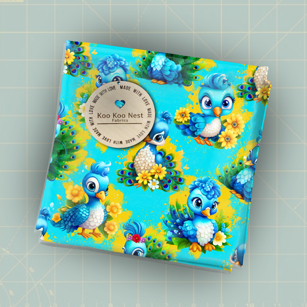 Peacock Baby Blue Girl