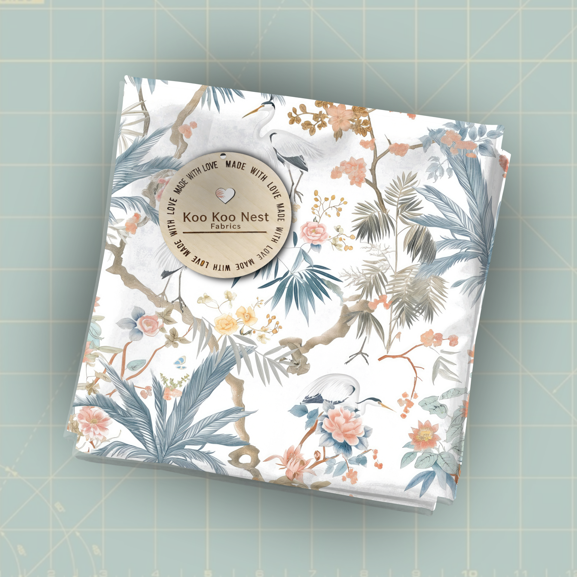 White Bird Floral Girl