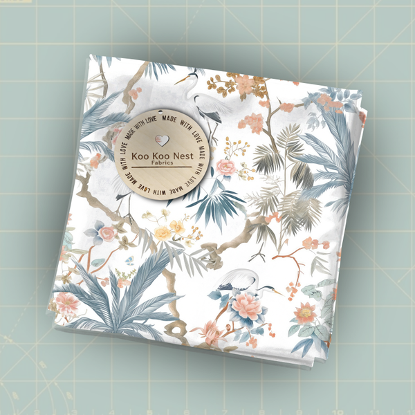 White Bird Floral Girl