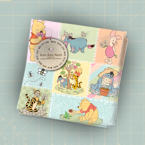 Pooh Spring Patchwork boy girl