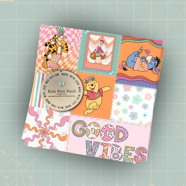 Goovy Pooh patchwork PB girl