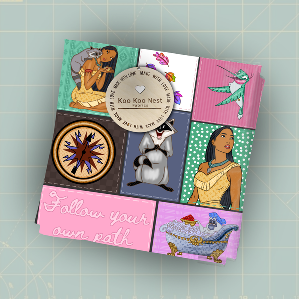 Pocahontas Patchwork girl