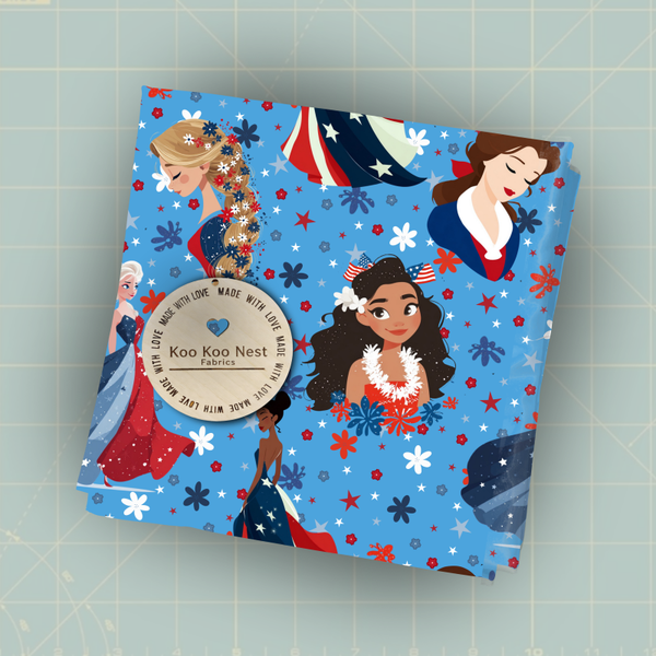 Disney Princess FOJ july fourth girl
