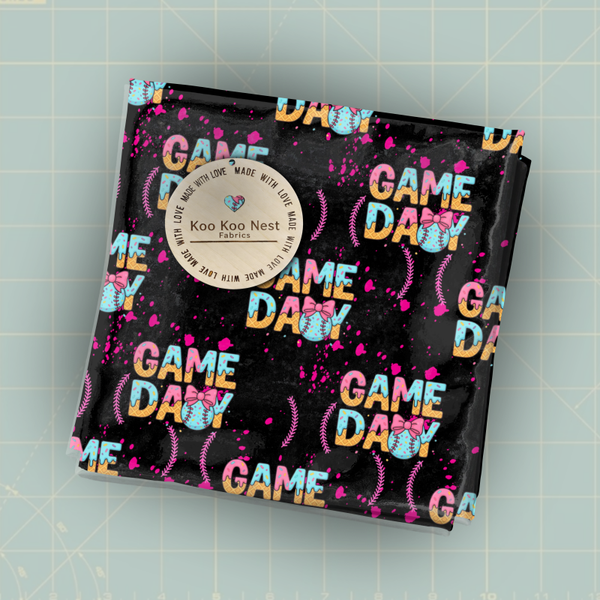 Game Day Softball Neon Drip Sports Girl Boy