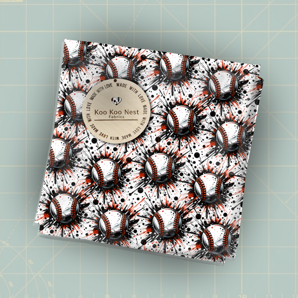 Baseball Splatter Sport Boy