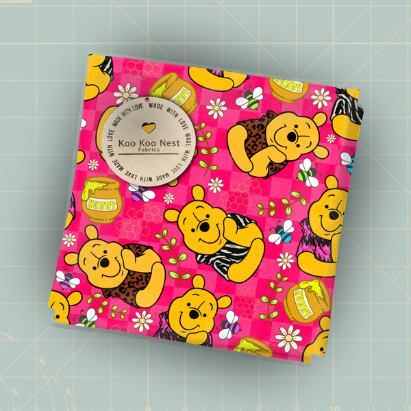 Retro Pooh Bear girl