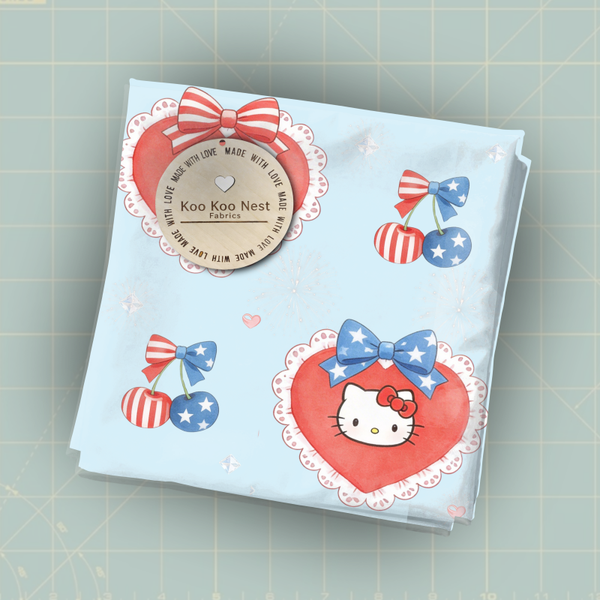Hello Kitty 4th of July girl boujee
