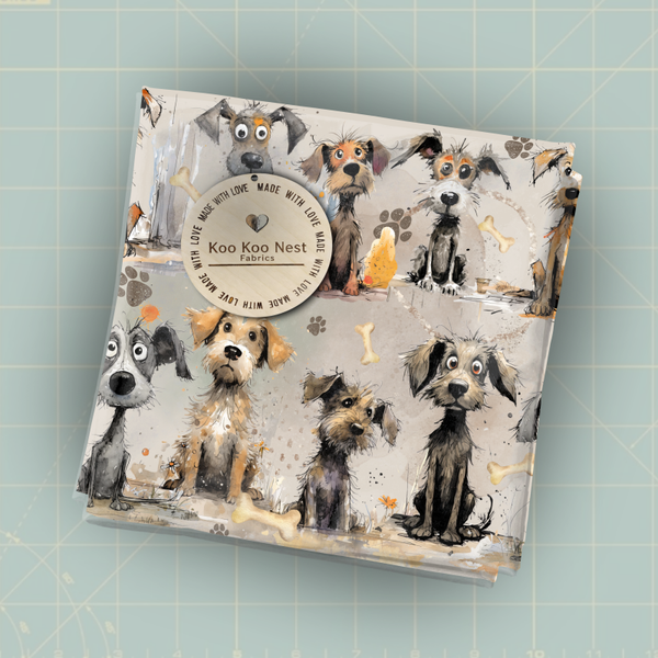 Dogs Rescue Watercolor boy girl