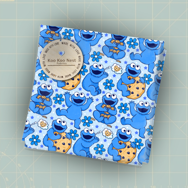 Cookie Monster blue girl