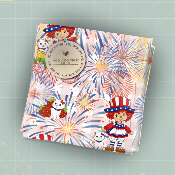 strawberry shortcake plaid fireworks