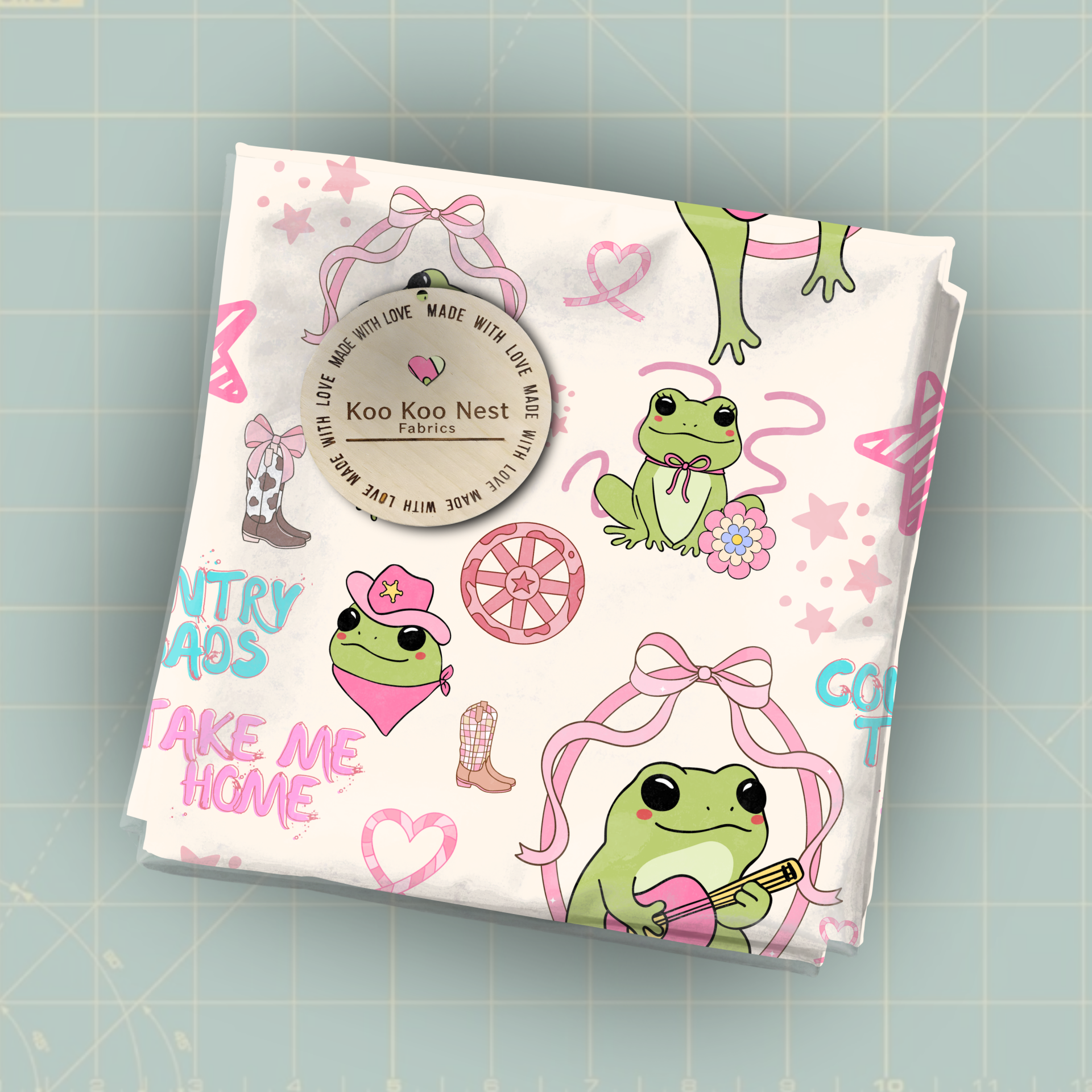 Country Toads Western Girl