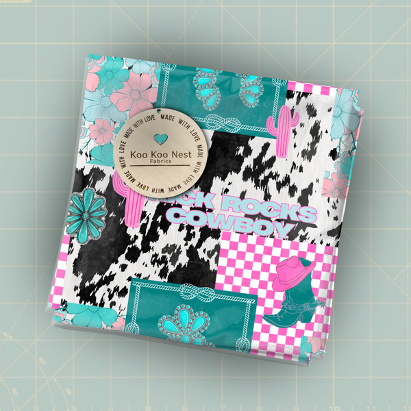 Kick Rocks Cowboy Cow girl