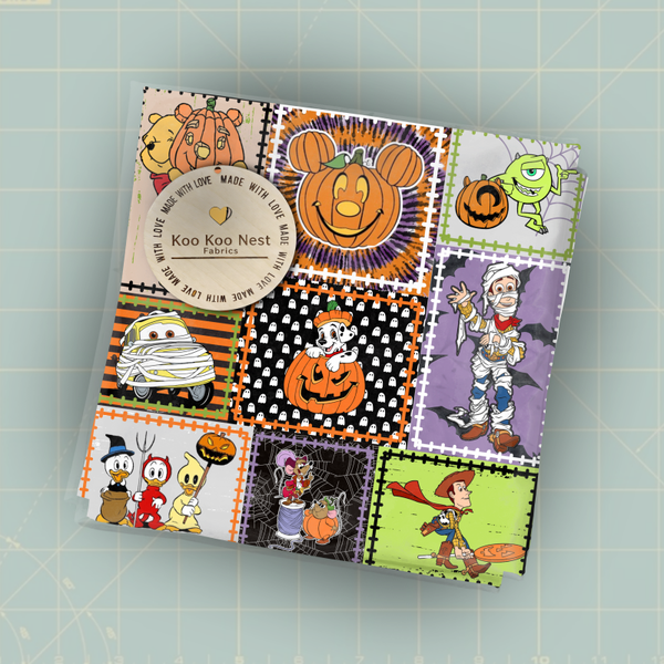 Pooh Halloween Patchwork boy girl