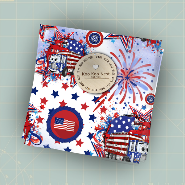 Garbage Truck 4th of July