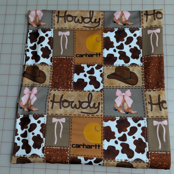 CH Girly Howdy Patchwork Country Cow Print