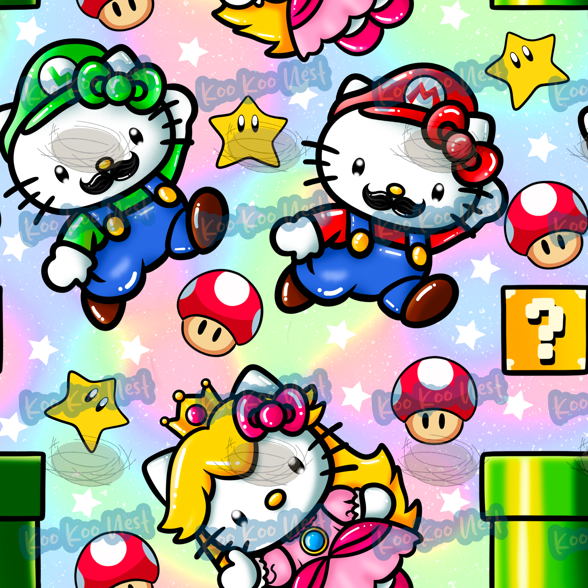 Kitty Brothers Gamer R Girl