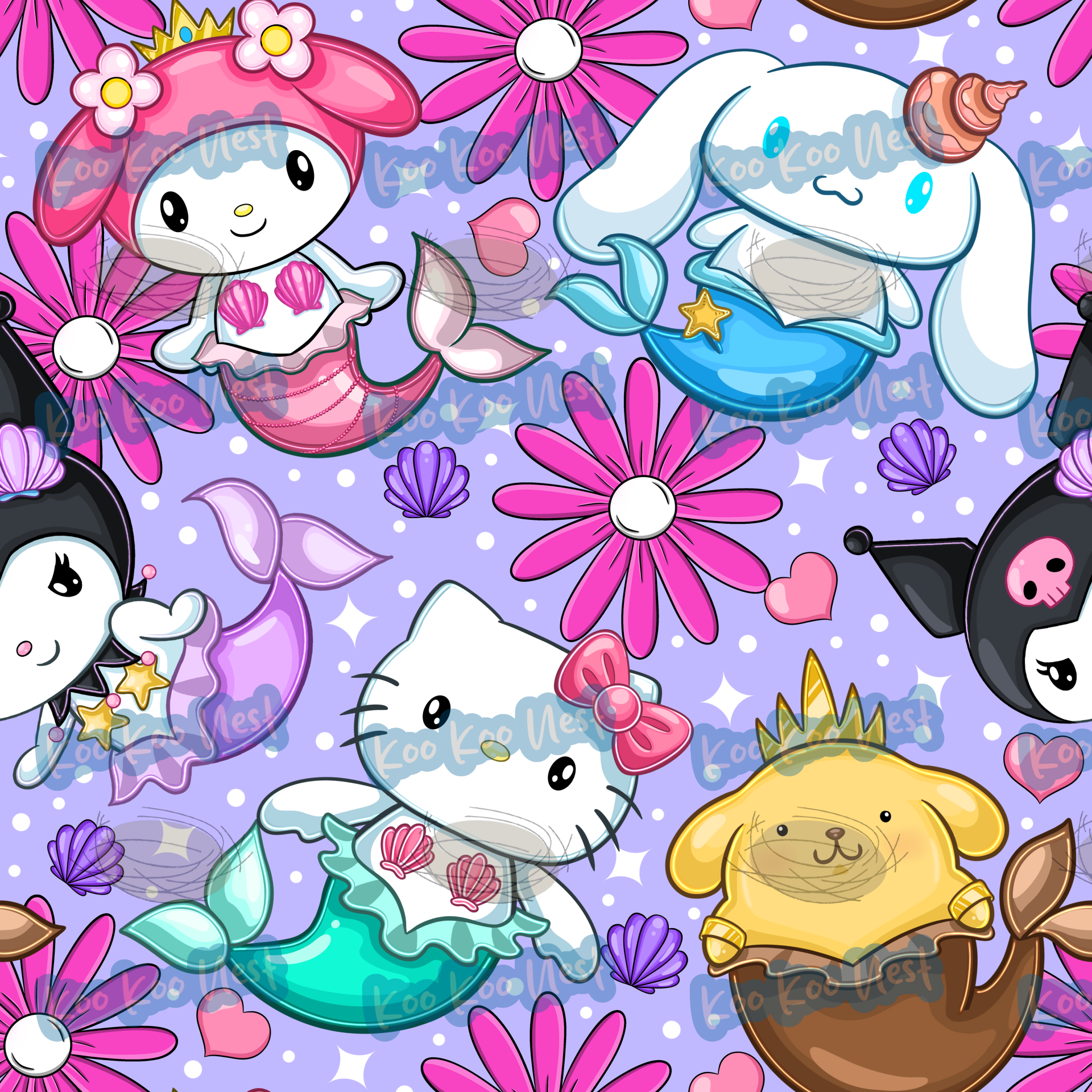 Kitty Mermaid PL Girl