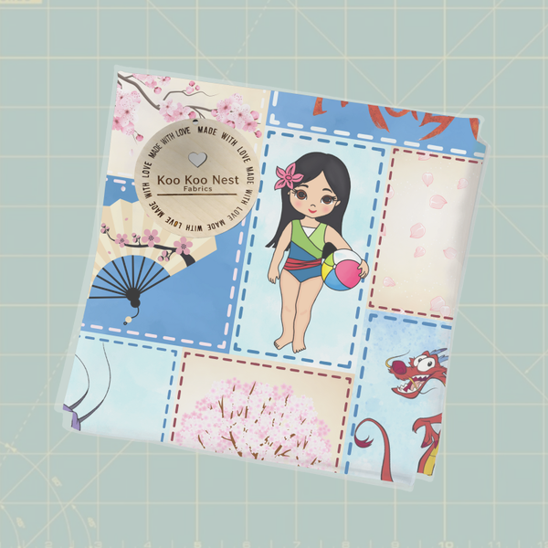 Mulan Swim girl