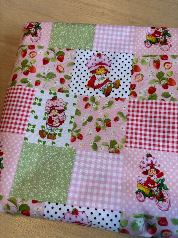 Strawberry Patchwork Shortcake