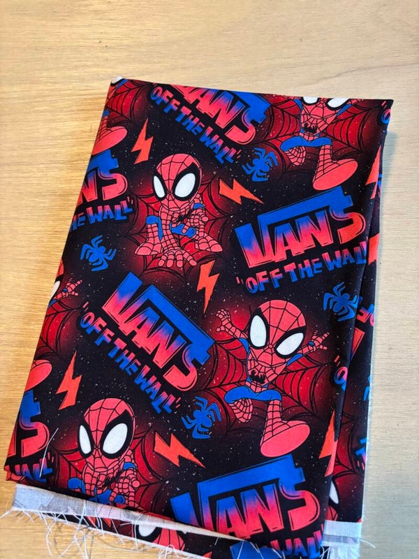 Vans Spiderman spider webs boy