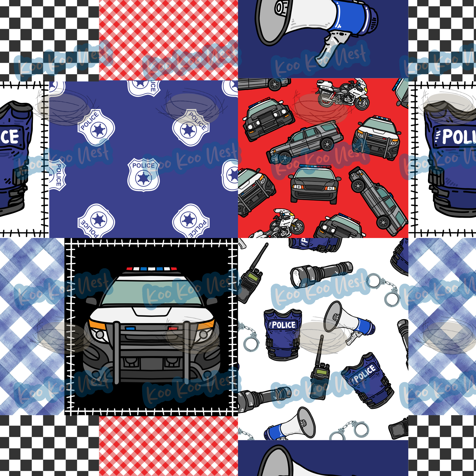 Police Patchwork