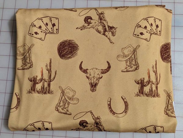 Western Rodeo Country Boy Horse Cards