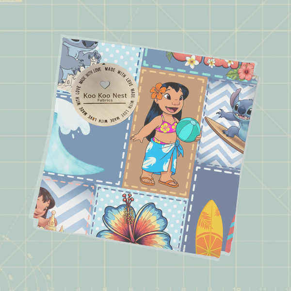 Lilo Stitch Patchwork Summer girl