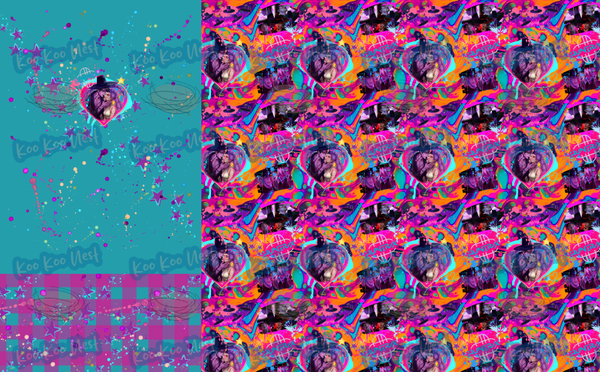 KP abstract kpop girl rapport