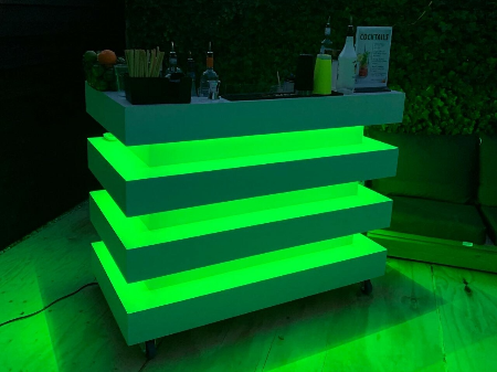 witte luxe cocktailbar huren