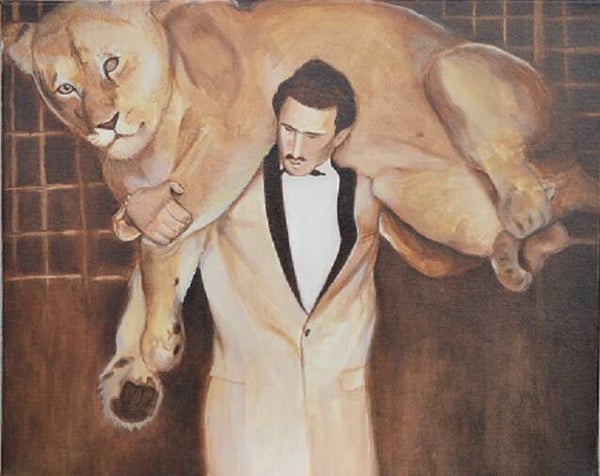 Dompteur met Leeuwin - 2013