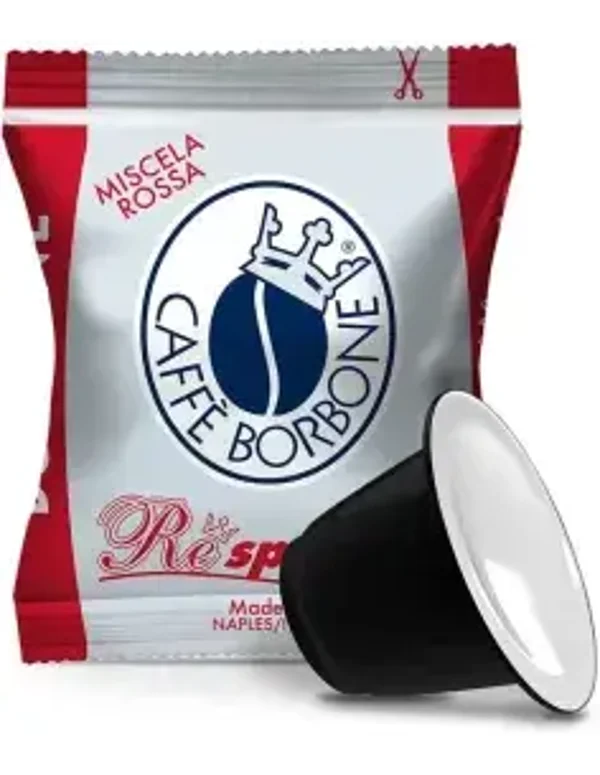 Caffè Borbone Miscela Rossa - 100 Capsule Compatibili Nespresso