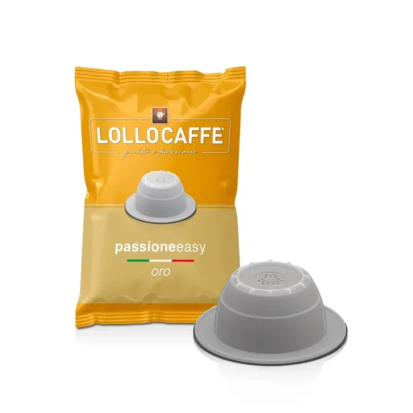 Lollo Caffè Miscela Oro - 100 Capsule Compatibili Bialetti