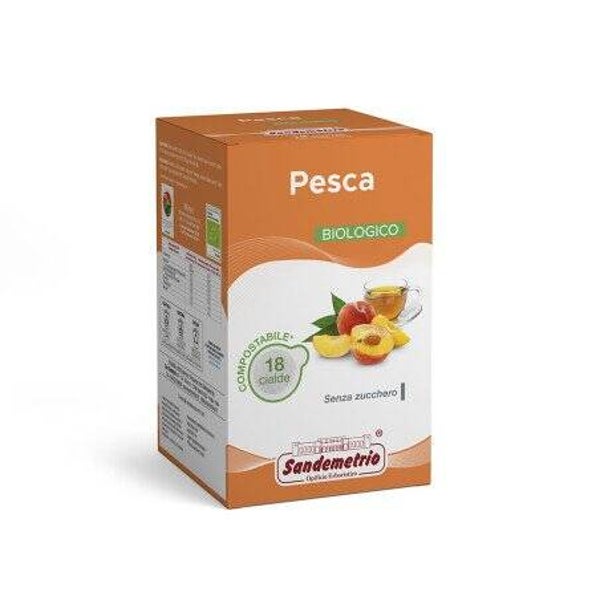 Sandemetrio Pesca - 18 Cialde Compostabili