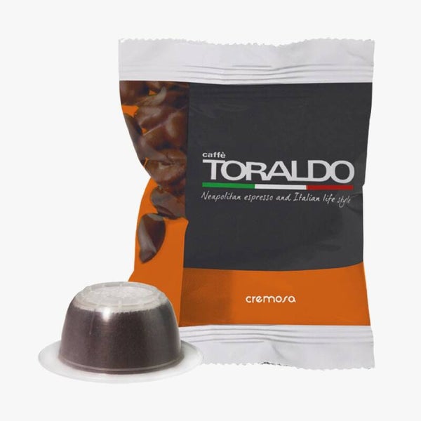 Toraldo Miscela Cremosa - 100 Capsule Compatibili Bialetti