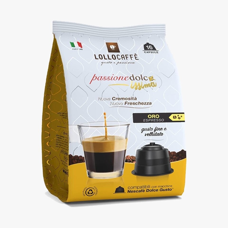 Lollo Caffè Miscela Oro - Capsule Compatibili Dolce Gusto