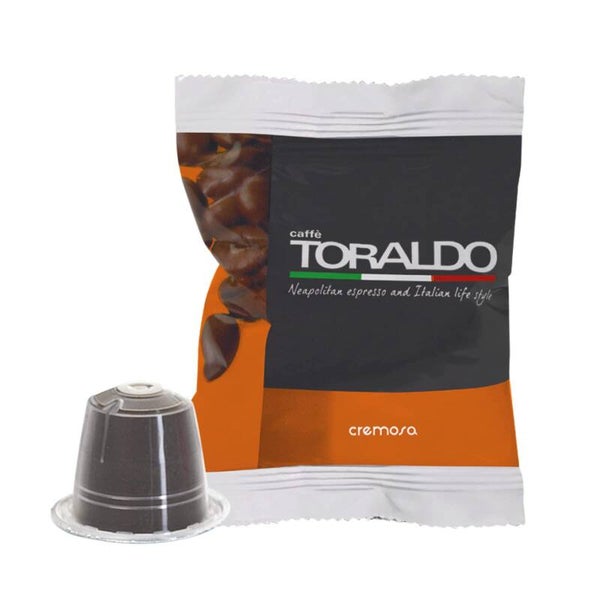 Toraldo Miscela Cremosa - 100 Capsule Compatibili Nespresso