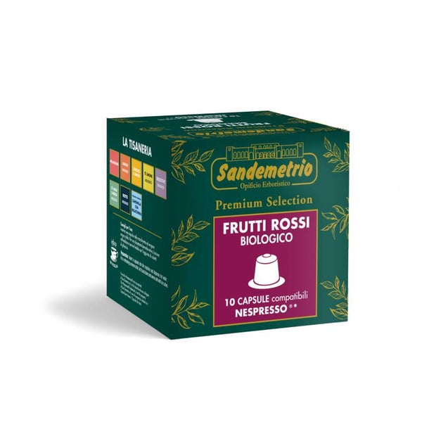Sandemetrio Frutti Rossi - 10 Capsule Compatibili Nespresso