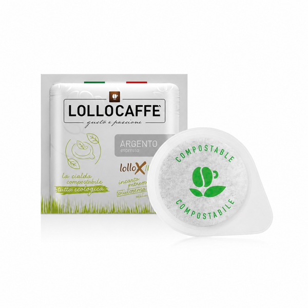 Lollocaffè Miscela Argento - Cialde ESE 44 mm
