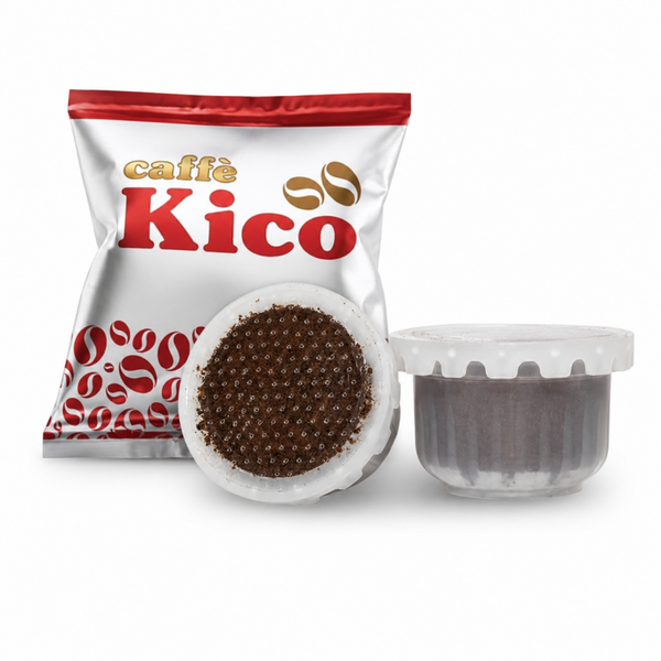 Caffè Kico Miscela Red - 100 Capsule Compatibili Cuore Espresso/Domo