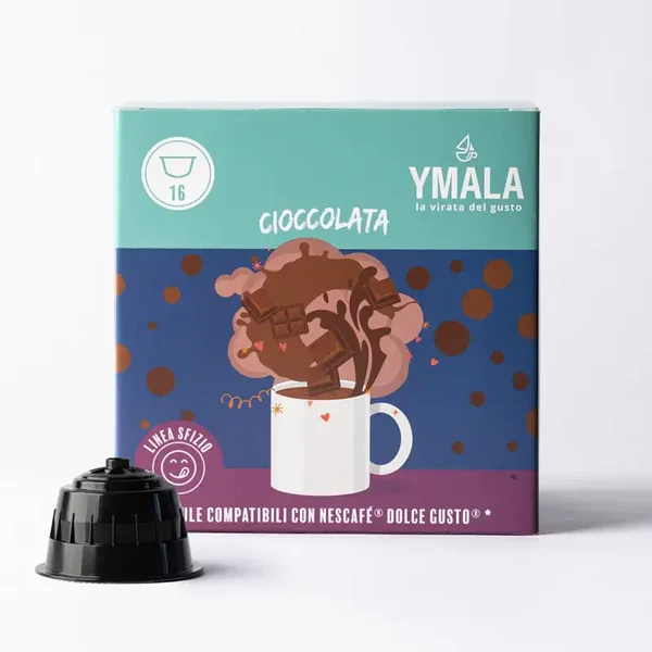 Ymala Cioccolata - 16 Capsule Compatibili Dolce Gusto