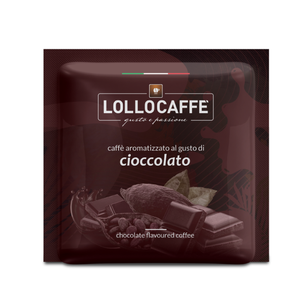 Lollo Caffè Aromatizzato Cioccolato - 30 Cialde Compostabili ESE 44 mm