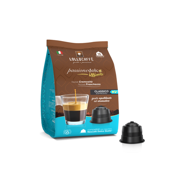 Lollo Caffè Miscela Classico - Capsule Compatibili Dolce Gusto