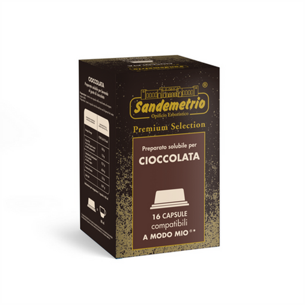 Sandemetrio Cioccolata - 16 Capsule Compatibili A Modo Mio